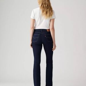 Levi's Women's Straight Leg Jeans - Dark Blue